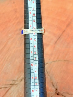 *Native American Made*  Navajo Edison Yazzie Multi Inlay Ring