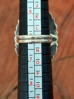*Native American Made*  Navajo Tamara Benally: Oval Kingman Cluster Ring