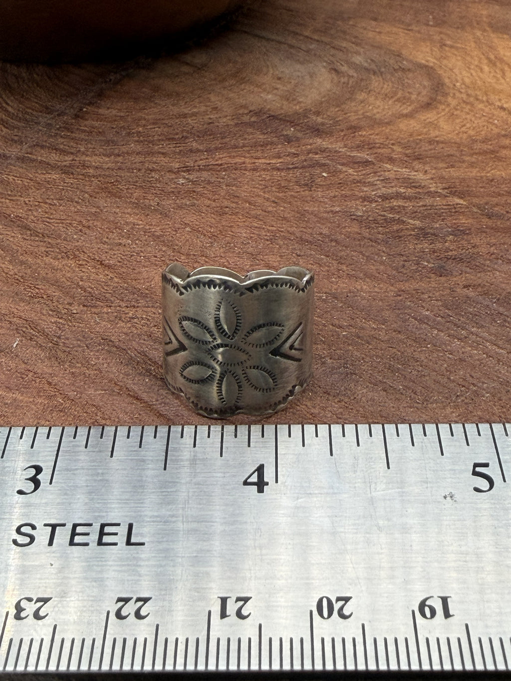 Sterling Silver Cigar Band