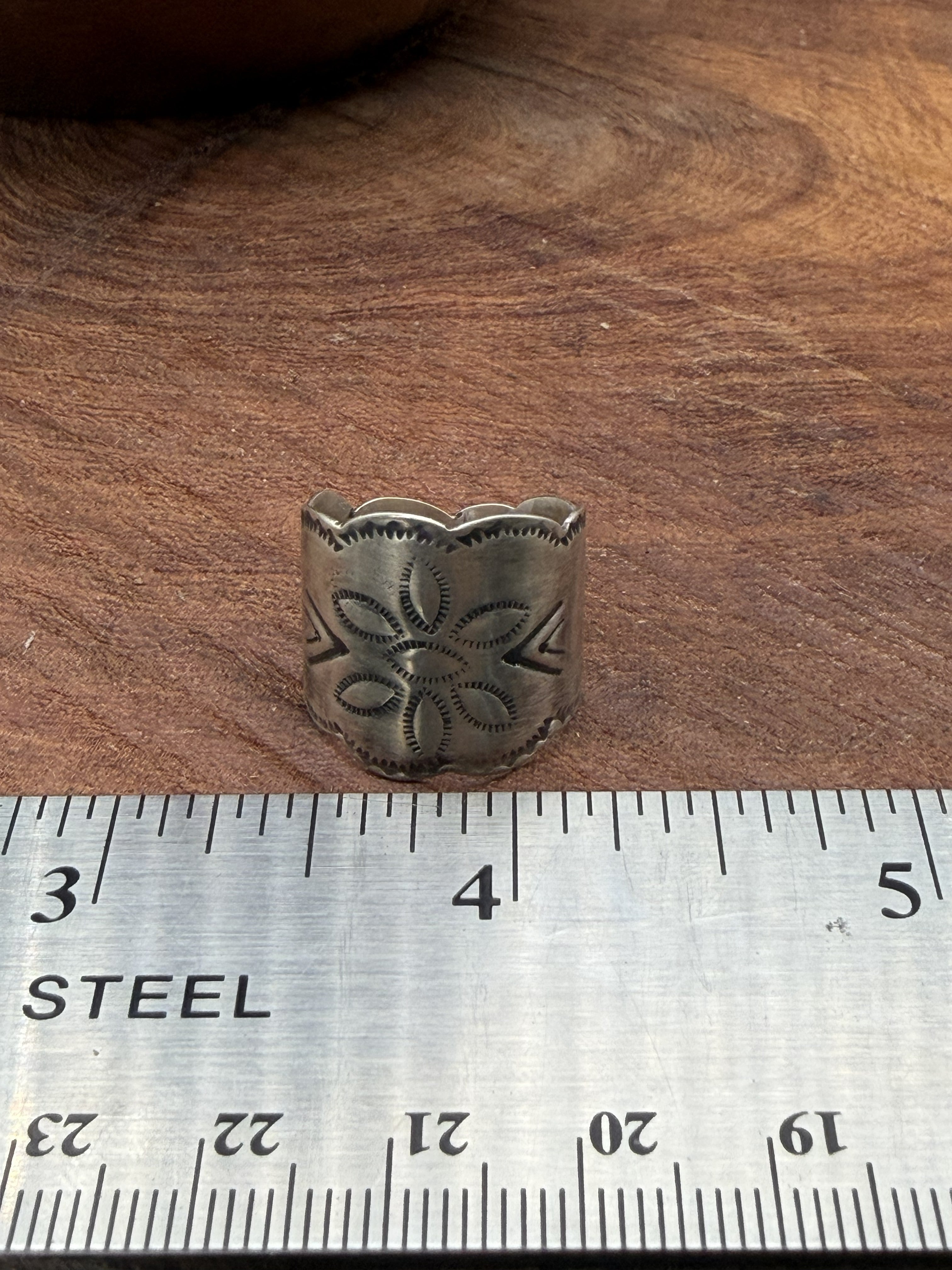 Sterling Silver Cigar Band