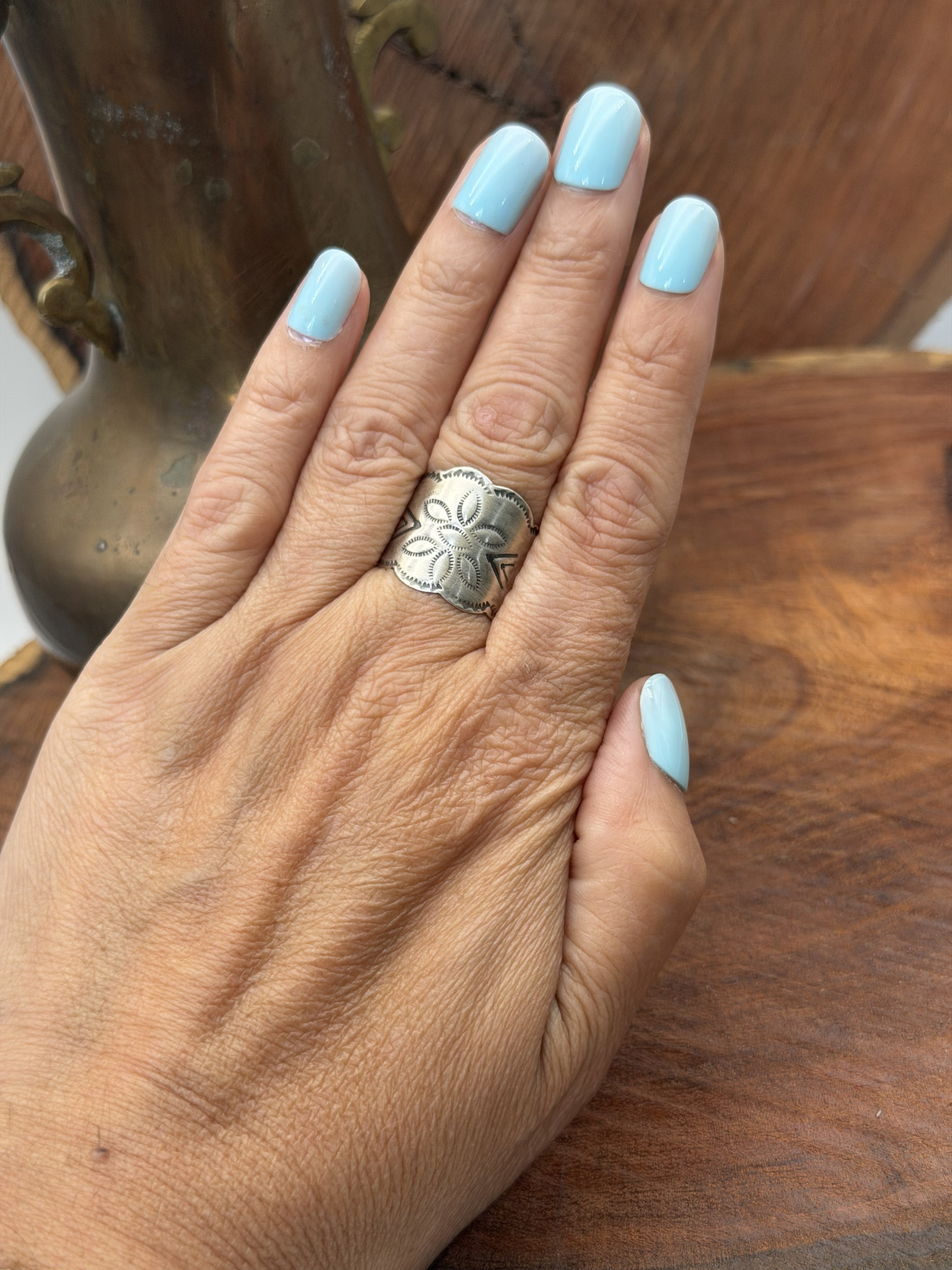 Sterling Silver Cigar Band