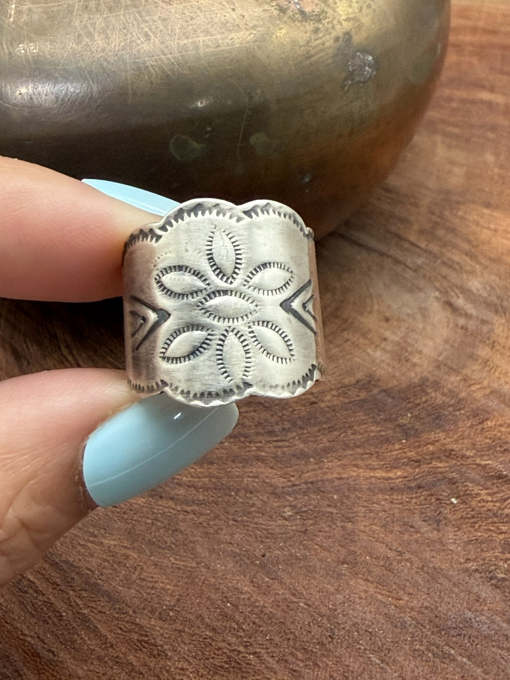 Sterling Silver Cigar Band