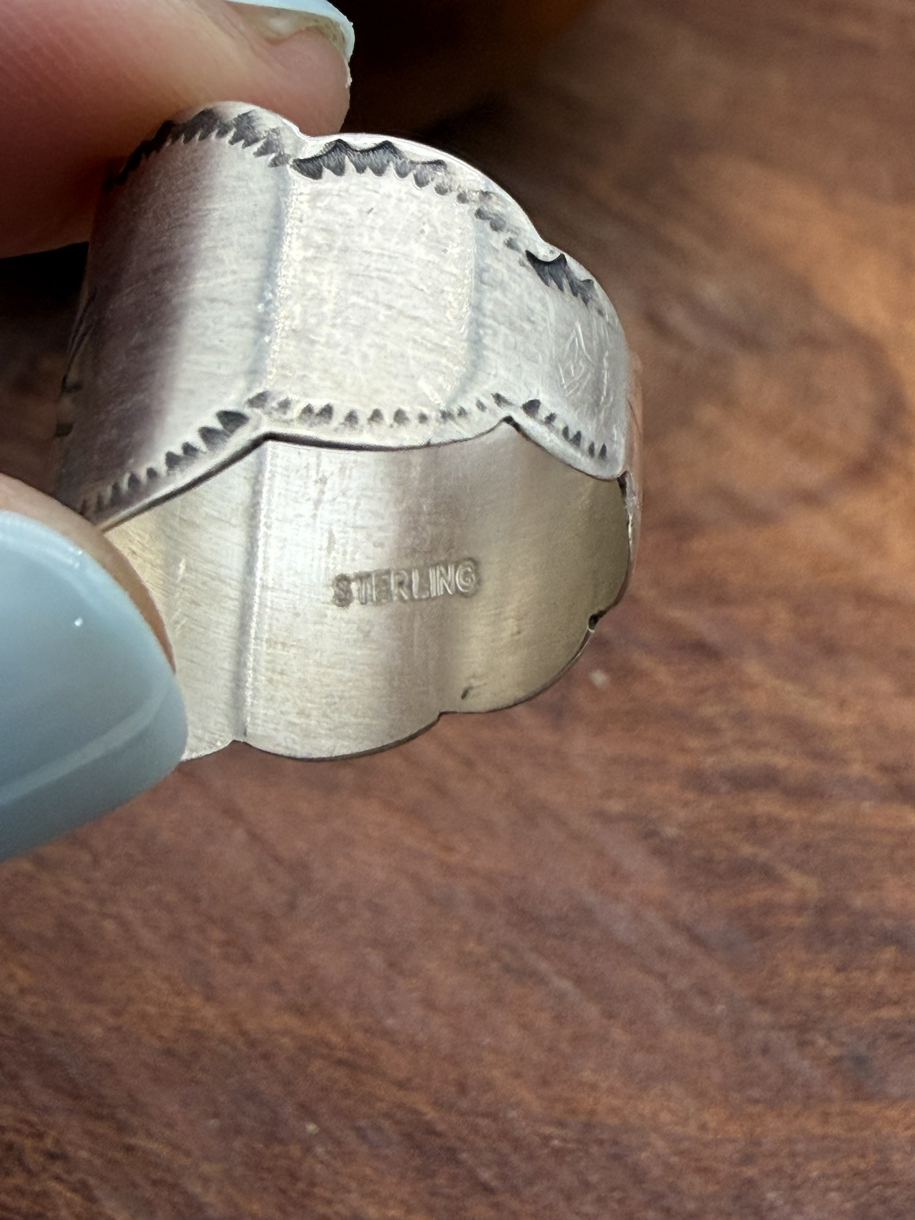 Sterling Silver Cigar Band