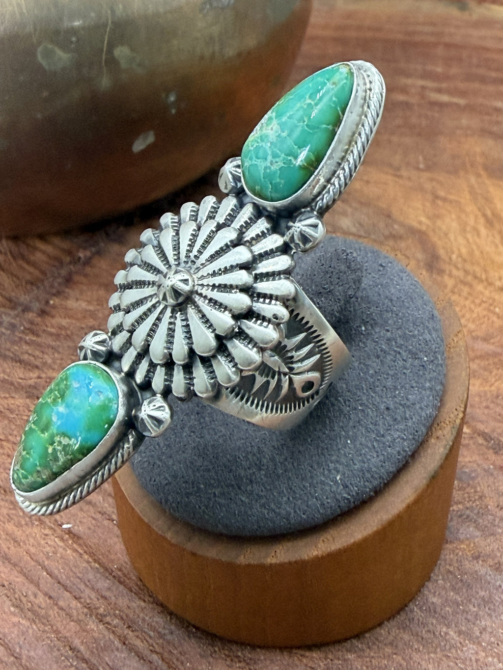 *Native American Made *  Navajo Marita Benally:  Sonoran Crawler with Shield
