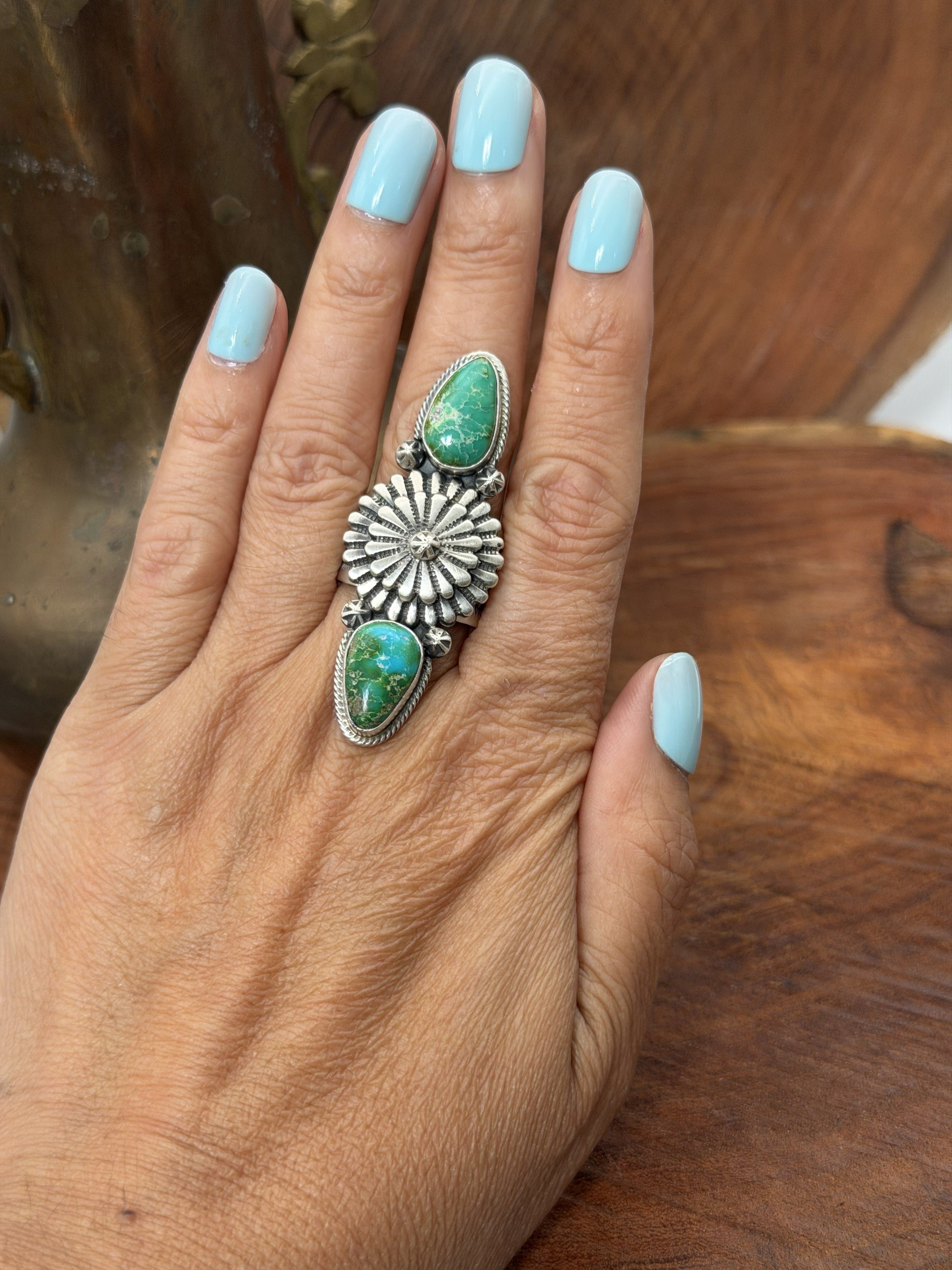 *Native American Made *  Navajo Marita Benally:  Sonoran Crawler with Shield