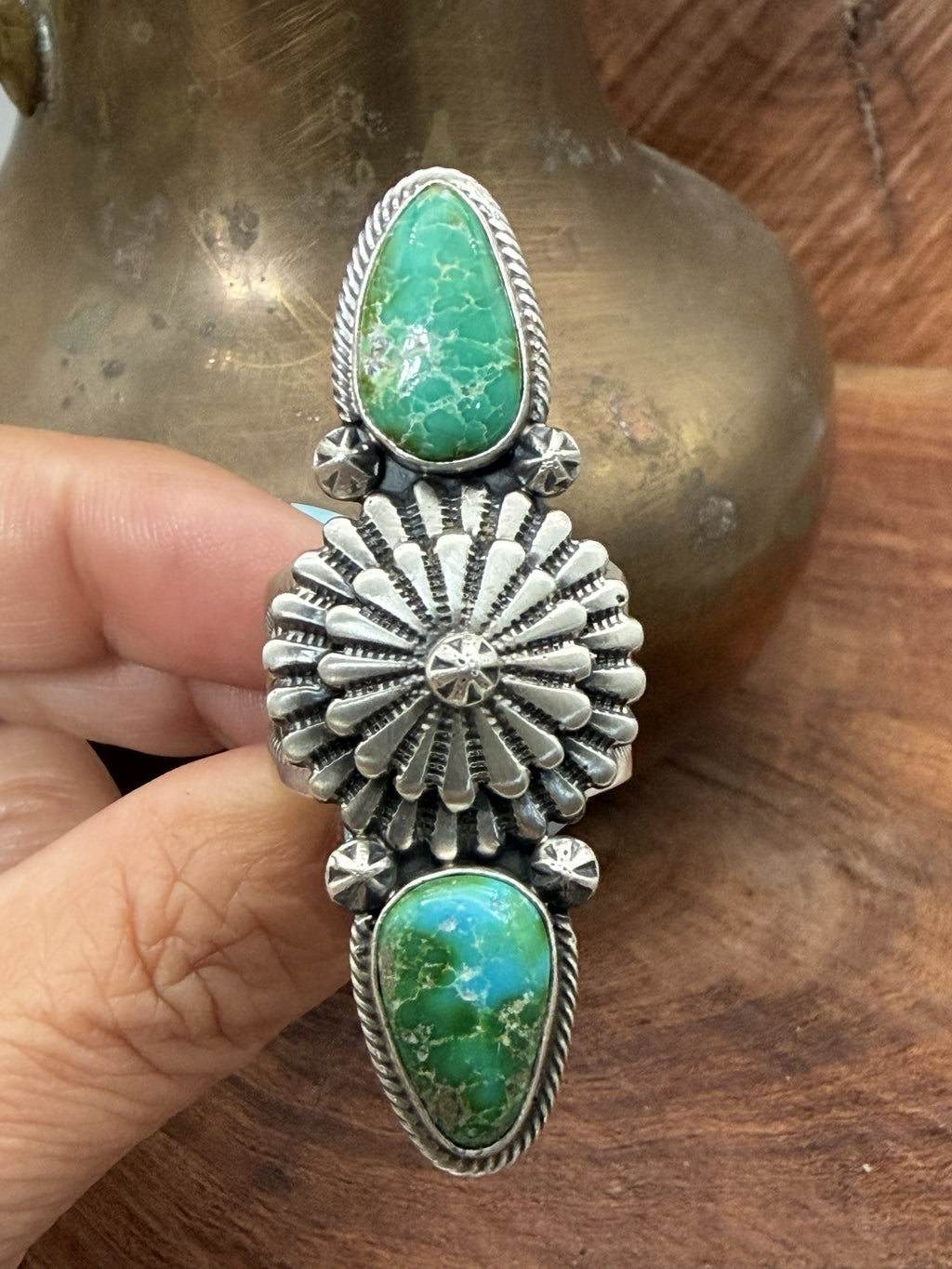 *Native American Made *  Navajo Marita Benally:  Sonoran Crawler with Shield