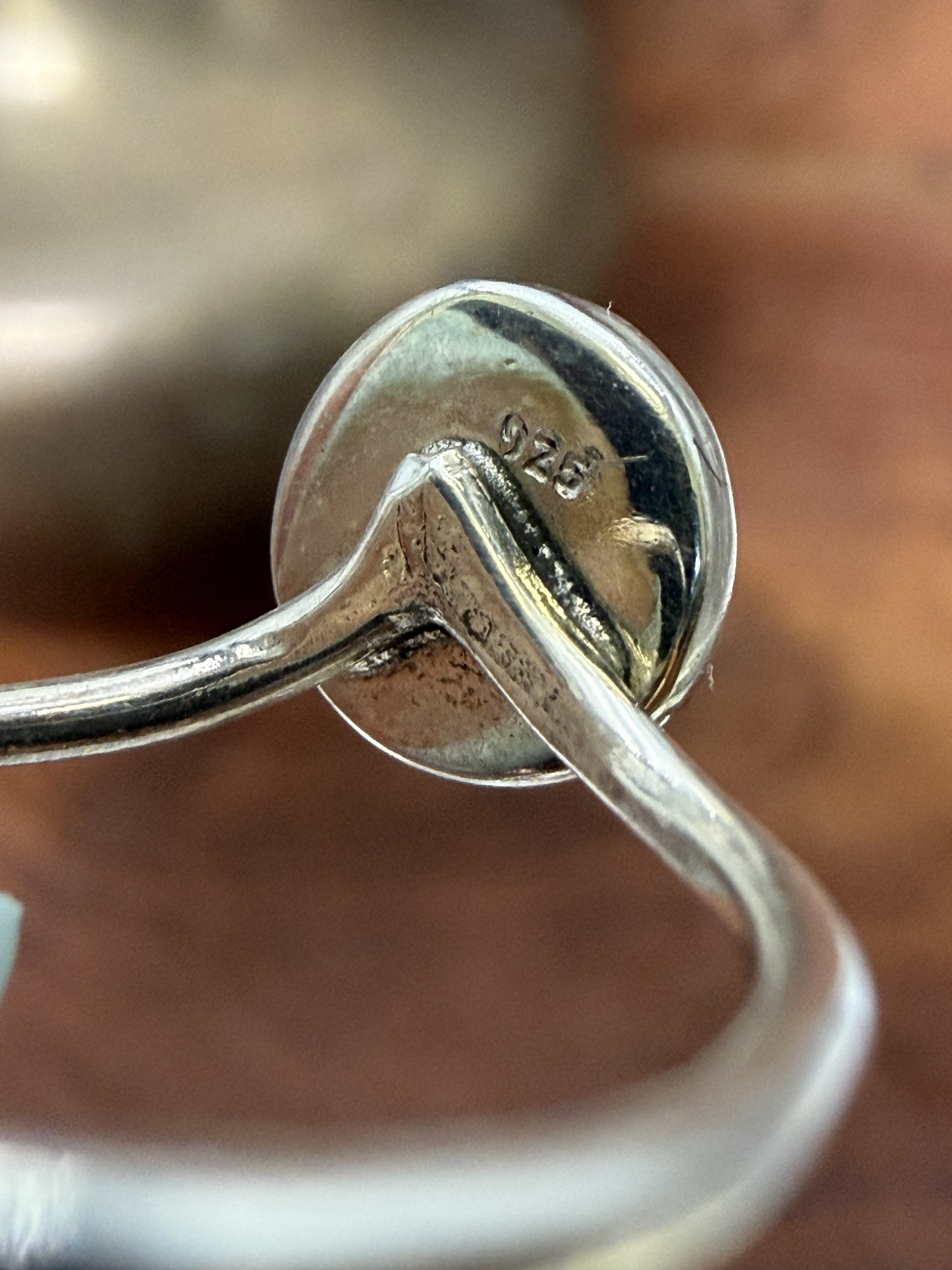 Sterling Silver Wild Horse Round Ring