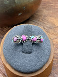 Cotton Candy Sterling Silver Infinity Ring