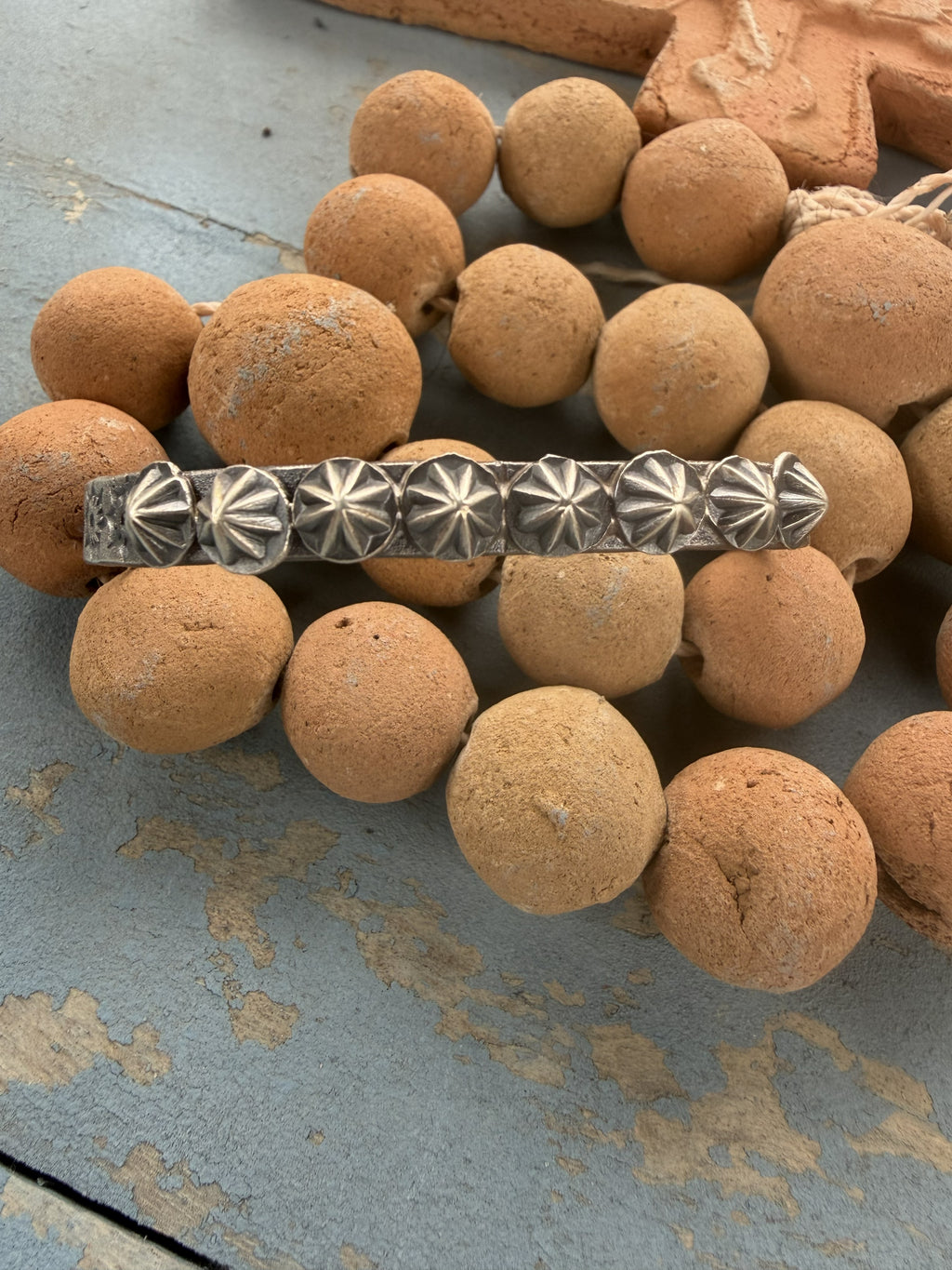 *Native American Made*  Navajo Kevin Billah Star Bursts Cuff