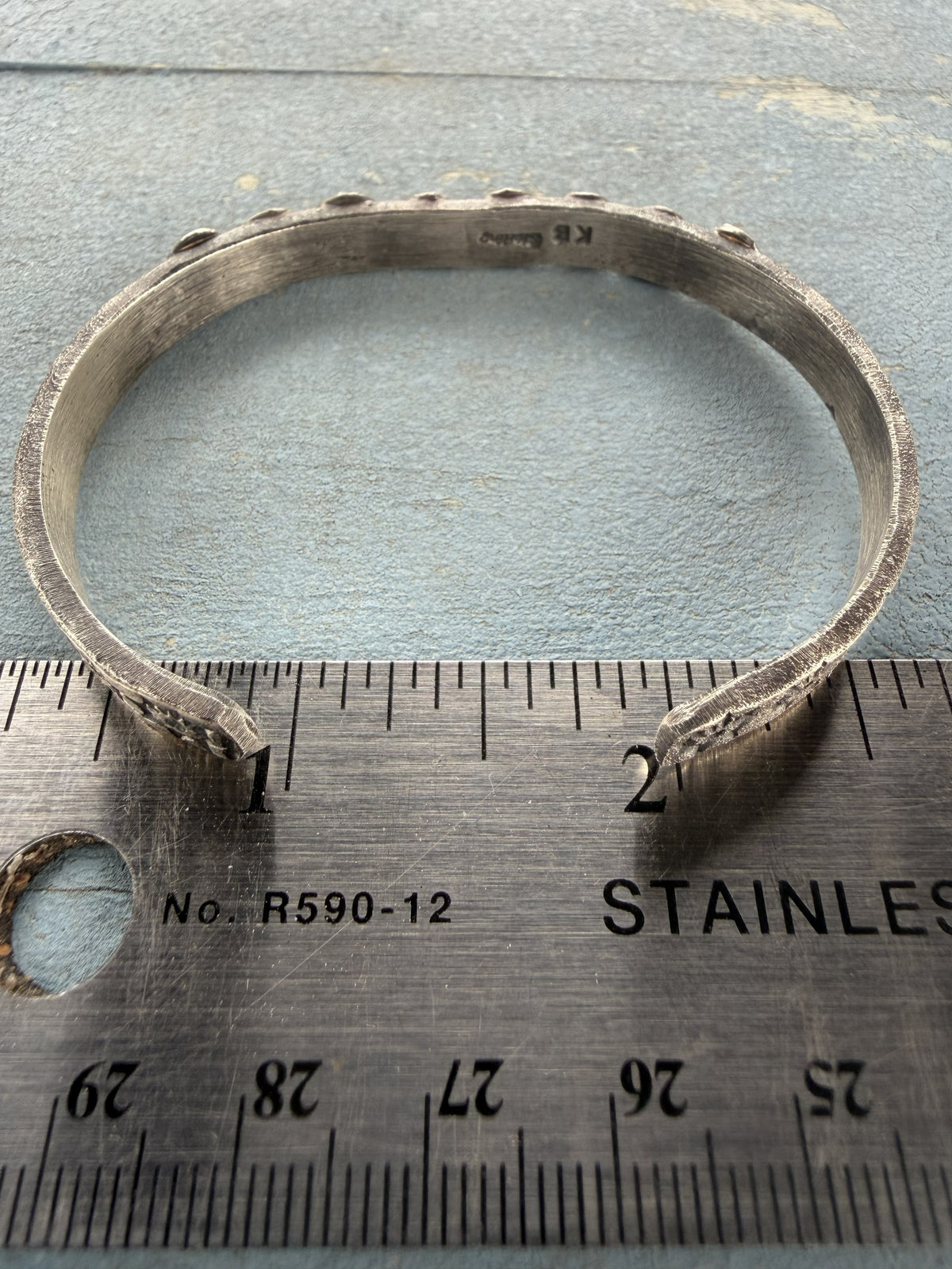 *Native American Made*  Navajo Kevin Billah Star Bursts Cuff