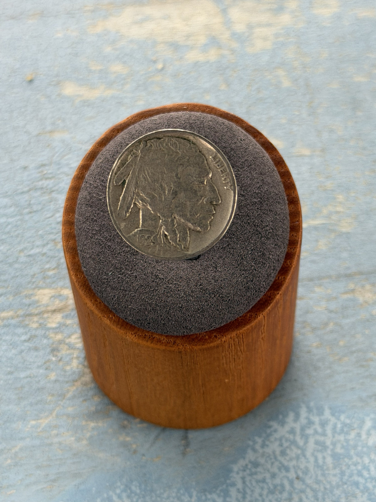 Indian/Buffalo Nickel Steel Adjustable Ring